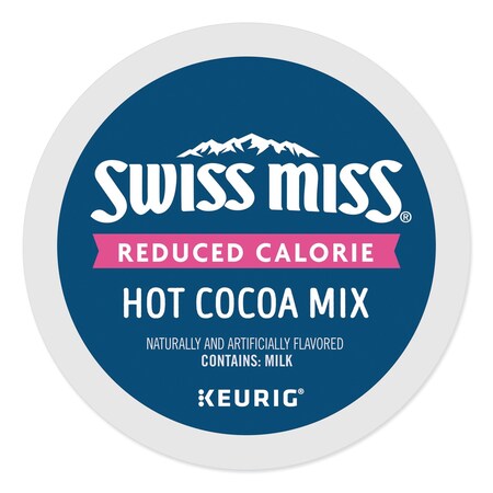 Swiss Miss Milk Chocolate Reduced Calorie Hot Cocoa K-Cups, PK22 PK 6114
